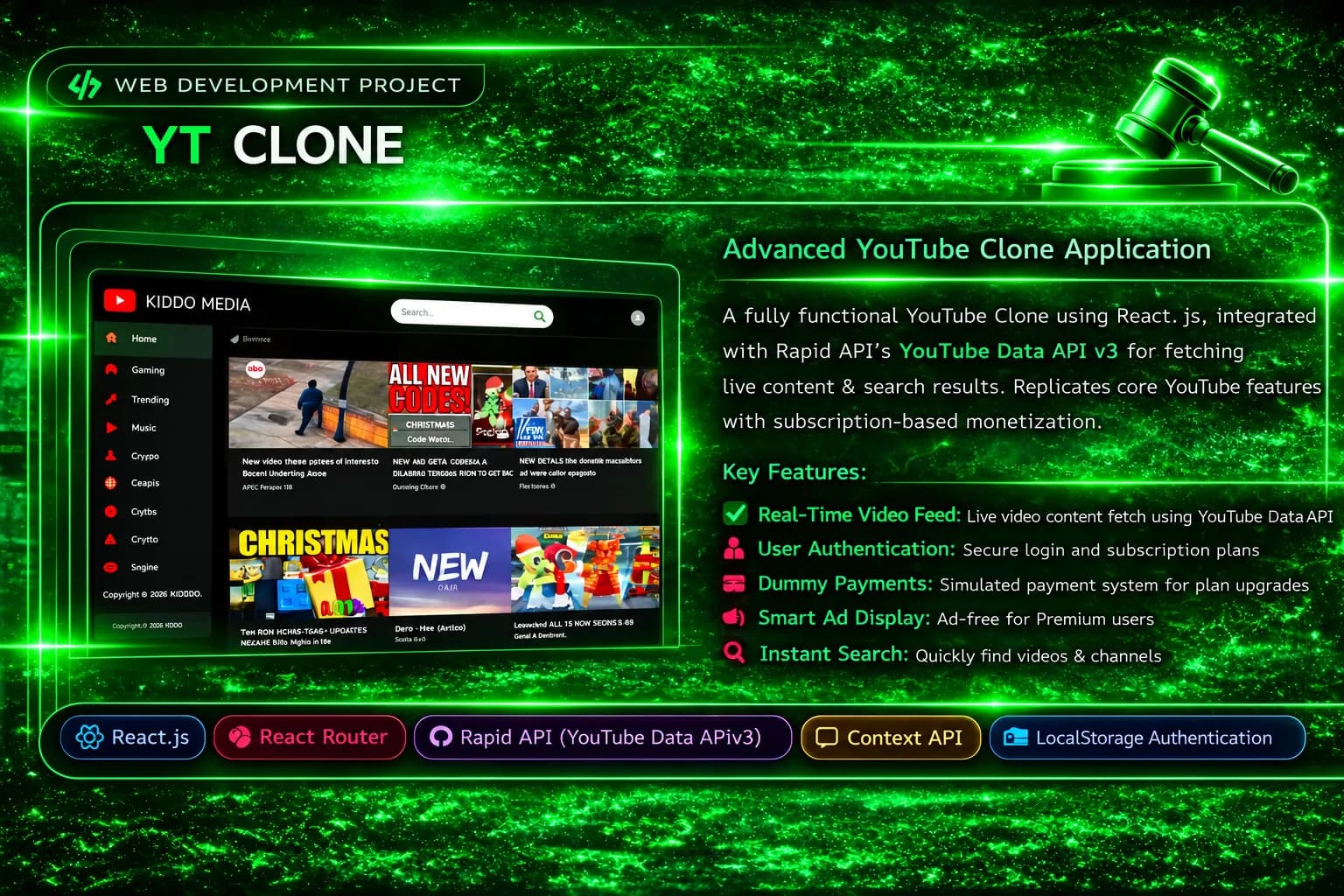 WEB DEVELOPMENT PROJECT