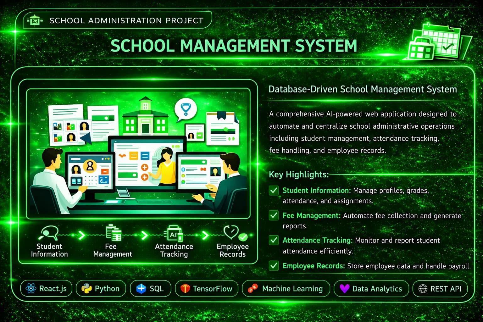 SCHOOL ADMINISTRATION PROJECT